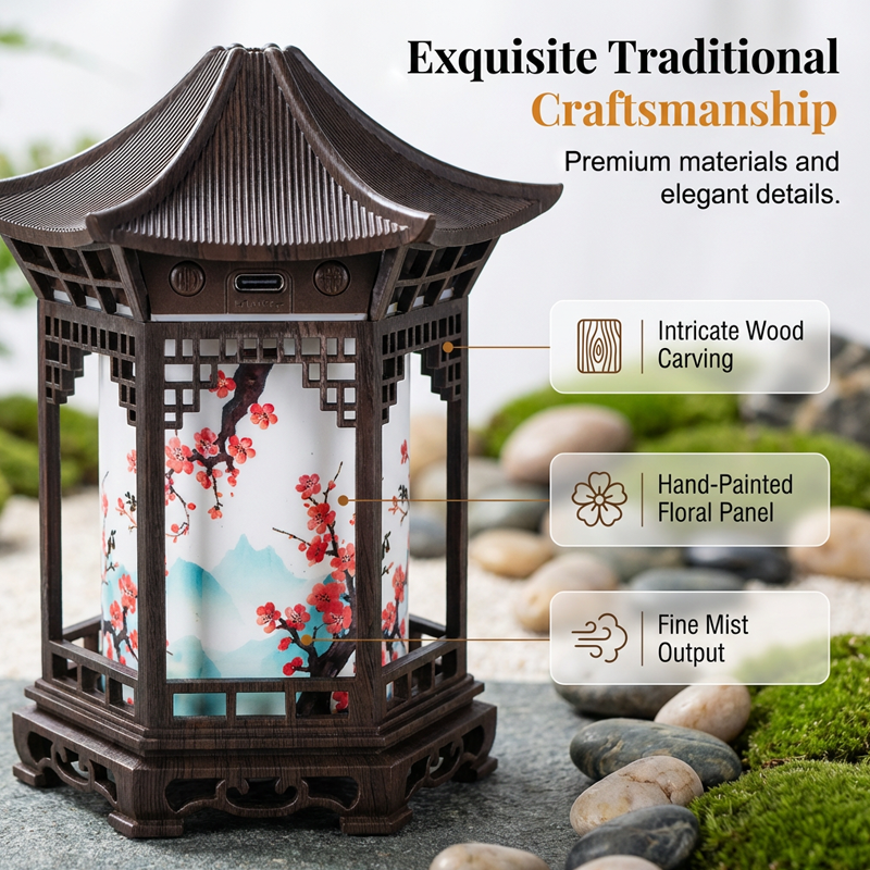 Élégant humidificateur Pavilion Mist