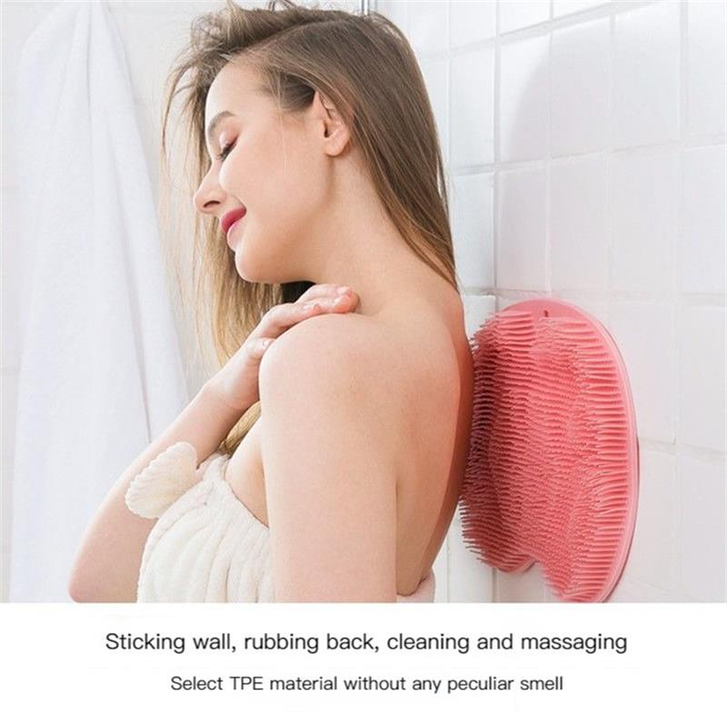 Nettoyant de douche pour pieds et dos, tapis de massage