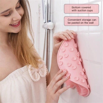 Nettoyant de douche pour pieds et dos, tapis de massage