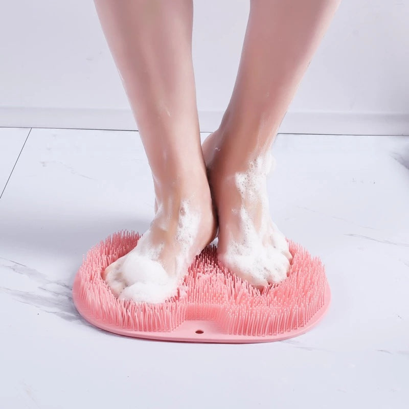 Nettoyant de douche pour pieds et dos, tapis de massage