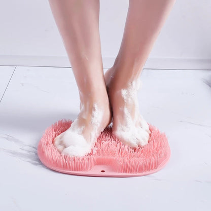 Nettoyant de douche pour pieds et dos, tapis de massage