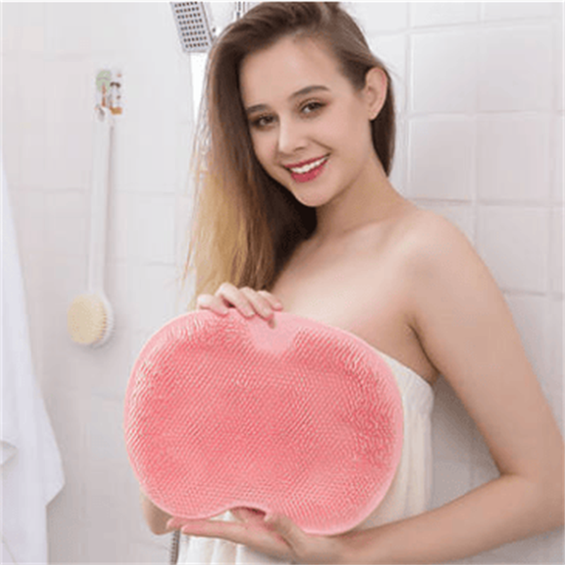 Nettoyant de douche pour pieds et dos, tapis de massage