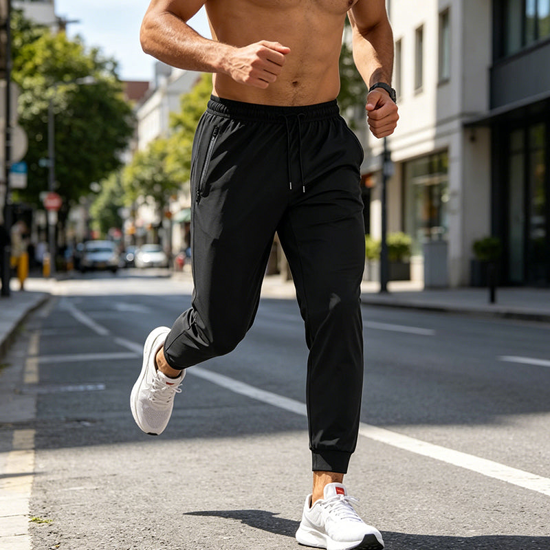 🩳💪🏃‍♂️ OFFRE SPÉCIALE -50% ! Pantalon de Fitness Homme – Séchage Rapide, Élasticité 4D & Anti-Transpiration (Gris/Noir/Kaki, L-4XL)