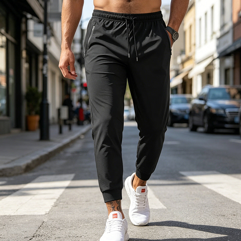 🩳💪🏃‍♂️ OFFRE SPÉCIALE -50% ! Pantalon de Fitness Homme – Séchage Rapide, Élasticité 4D & Anti-Transpiration (Gris/Noir/Kaki, L-4XL)