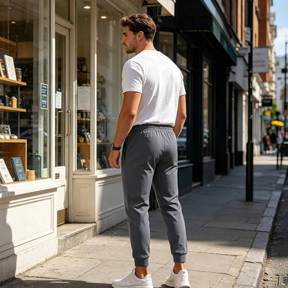 🩳💪🏃‍♂️ OFFRE SPÉCIALE -50% ! Pantalon de Fitness Homme – Séchage Rapide, Élasticité 4D & Anti-Transpiration (Gris/Noir/Kaki, L-4XL)