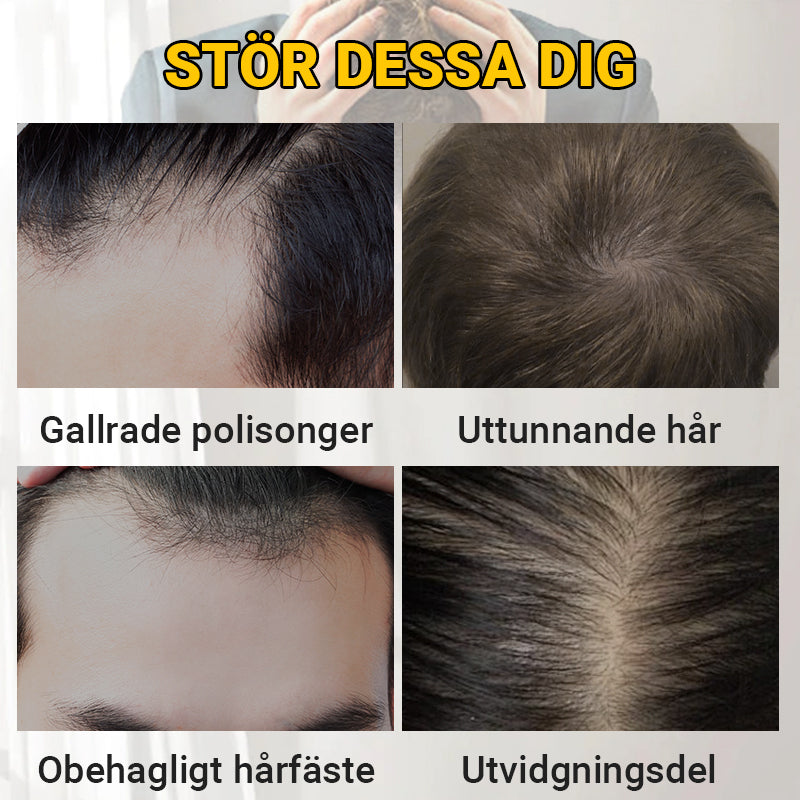 ⏳Temps Limité 50% de Réduction💥Concealer Noir Longue Durée pour Cheveux, Résistant à L'Eau