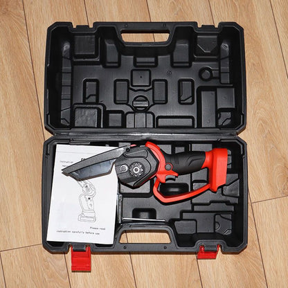 Mini-tronçonneuse rechargeable de 15 cm (batterie incluse)