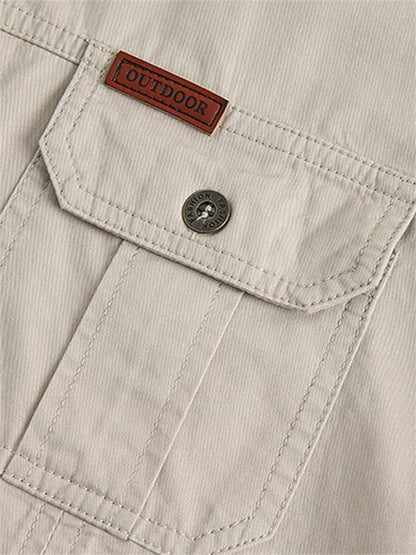 👔 50% DE RÉDUCTION ! ✨ Chemise de travail en coton 100% pour homme – Coutures doubles, évacuation d'humidité & durable – parfaite pour le chantier ou le quotidien 🍂