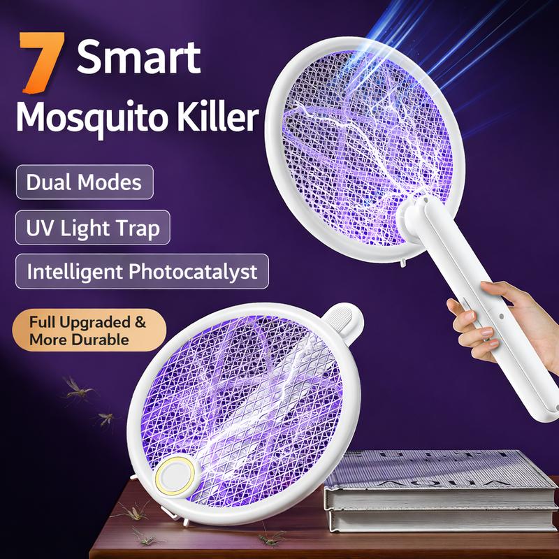 🦟Tapette à moustiques électrique pliable - Attire automatiquement les moustiques🚨