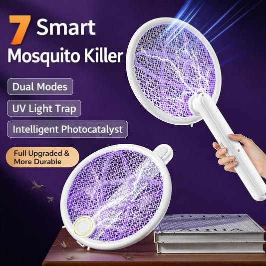 🦟Tapette à moustiques électrique pliable - Attire automatiquement les moustiques🚨