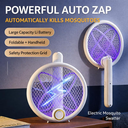 🦟Tapette à moustiques électrique pliable - Attire automatiquement les moustiques🚨