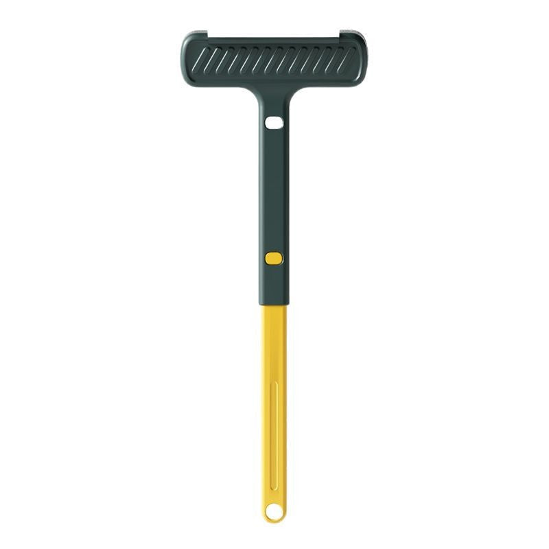 Brosse télescopique 2-en-1 pour nettoyer les vitres et les moustiquaires