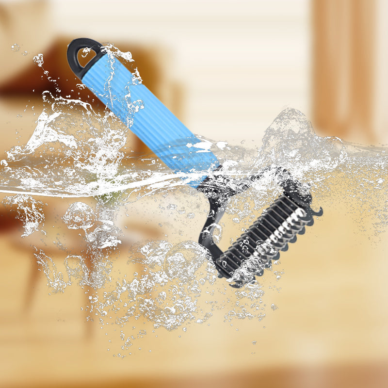 🐾✨ Brosse de Toilettage Double Face pour Animaux – Démêle & Polit en Un Temps 🐶🐱
