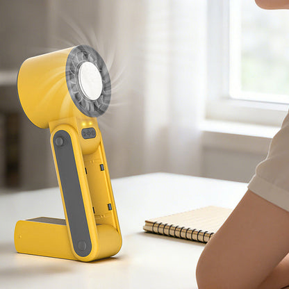 ❄️Ventilateur portable pliable avec plaque de refroidissement🌬️ Restez au frais partout et à tout moment🌞