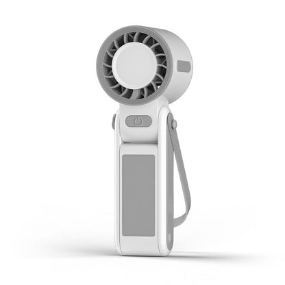 ❄️Ventilateur portable pliable avec plaque de refroidissement🌬️ Restez au frais partout et à tout moment🌞