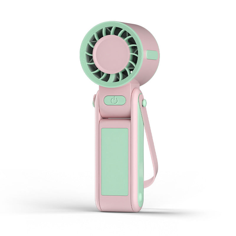 ❄️Ventilateur portable pliable avec plaque de refroidissement🌬️ Restez au frais partout et à tout moment🌞