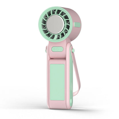 ❄️Ventilateur portable pliable avec plaque de refroidissement🌬️ Restez au frais partout et à tout moment🌞