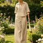 Ensemble décontracté femme : haut et pantalon large