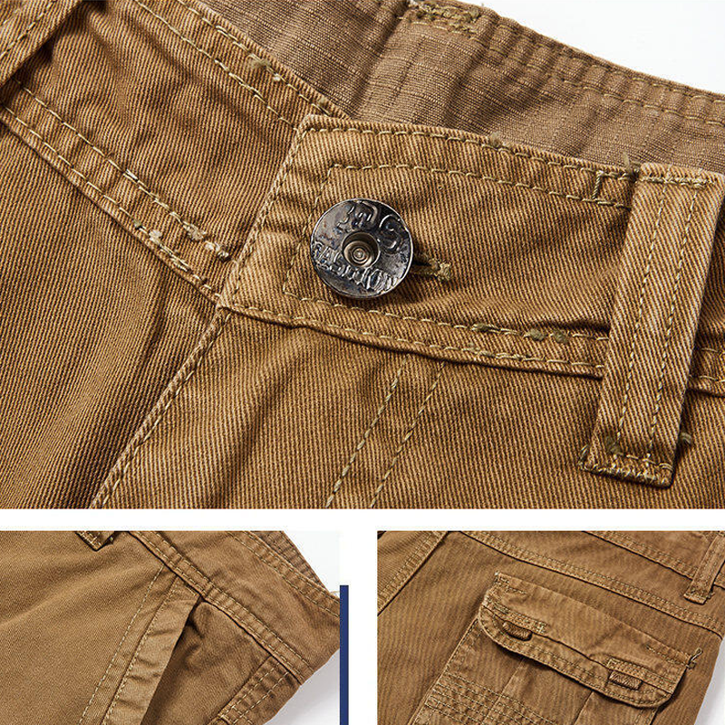 Pantalon cargo tactique multi-poches pour homme