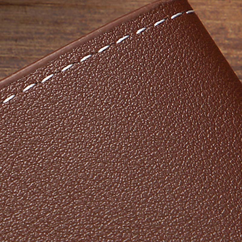 Portefeuille classique fin et portable pour homme