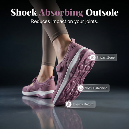 Chaussures plates décontractées en maille légère pour femme