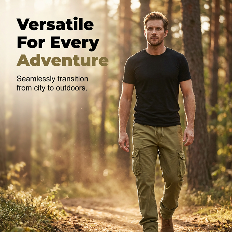 🥳SOLDES 2026 🥳💞 Plus de 50 000 exemplaires vendus ! 🌿✨ 50 % de réduction ! Pantalon cargo rétro à multiples poches pour homme