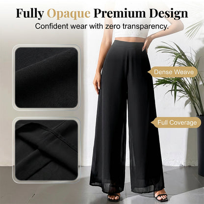 ✨ Chic et confortable : un pantalon ample en mousseline pour femme, idéal pour toutes les occasions ✨