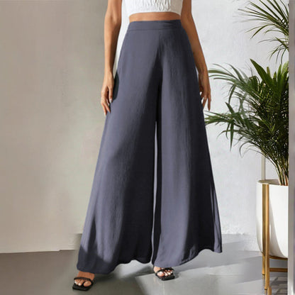 ✨ Chic et confortable : un pantalon ample en mousseline pour femme, idéal pour toutes les occasions ✨
