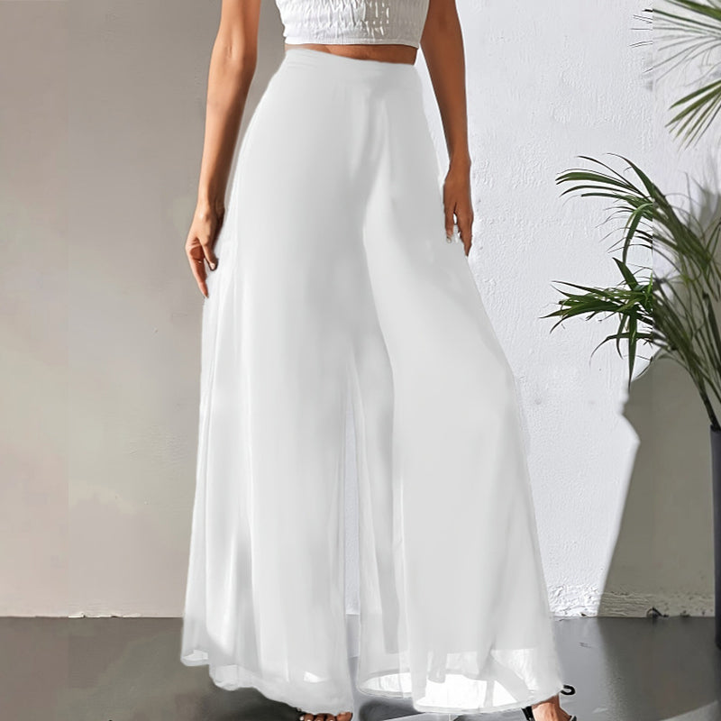 ✨ Chic et confortable : un pantalon ample en mousseline pour femme, idéal pour toutes les occasions ✨