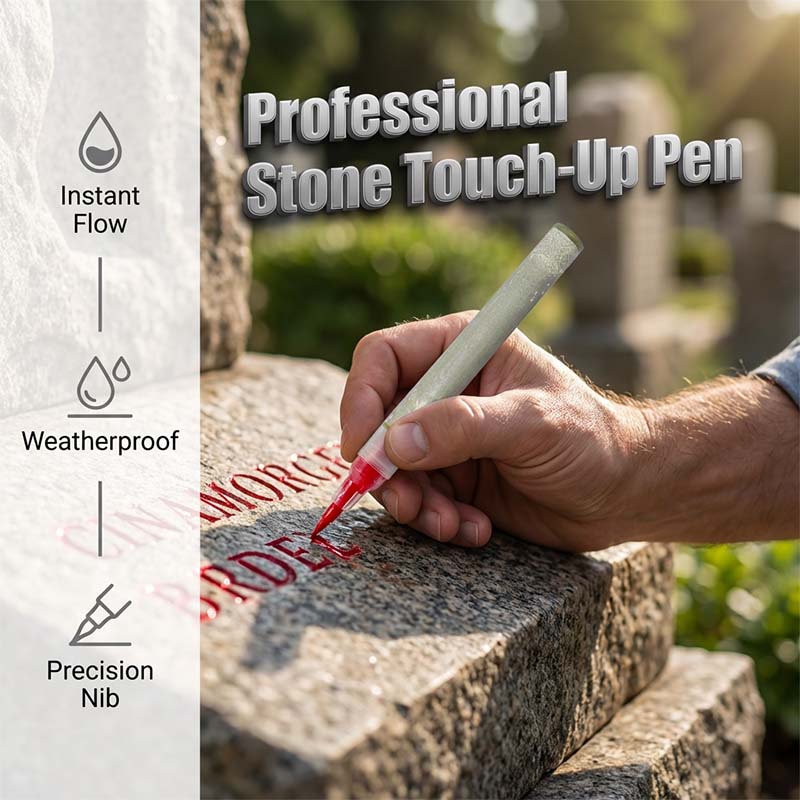 Stylo de restauration et de retouche pour monuments en pierre