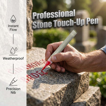Stylo de restauration et de retouche pour monuments en pierre