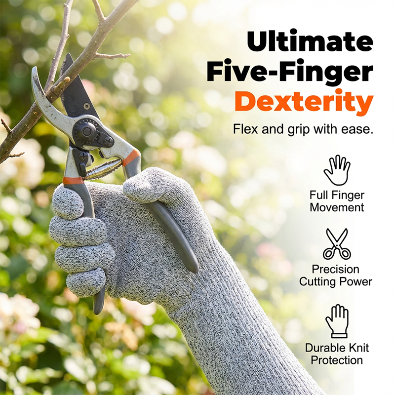 ✋ Gants de sécurité anti-coupures Niveau 5 – Anti-perforation, respirants, compatibles écran tactile. Idéaux pour le jardinage, la manutention de verre & la menuiserie