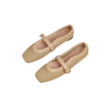 👡 50% DE RÉDUCTION 🌸 Mary Janes légères – Élégance & confort pieds nus – Semelle souple, design intemporel – parfaites pour le quotidien ou les sorties ✨💃🌿