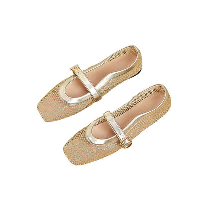 👡 50% DE RÉDUCTION 🌸 Mary Janes légères – Élégance & confort pieds nus – Semelle souple, design intemporel – parfaites pour le quotidien ou les sorties ✨💃🌿