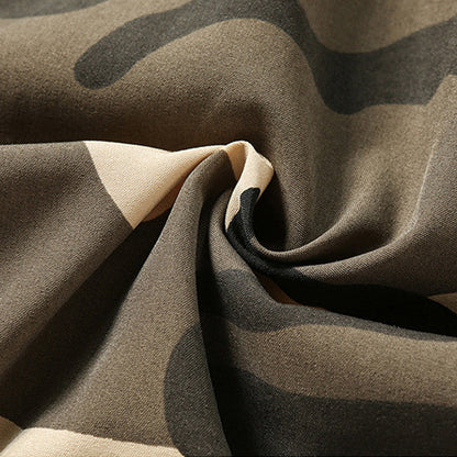 👖 50 % DE RÉDUCTION POUR UNE DURÉE LIMITÉE ! 😎  Pantalon décontracté camouflage – Taille élastiquée, poches cargo, bas évasés 🪂