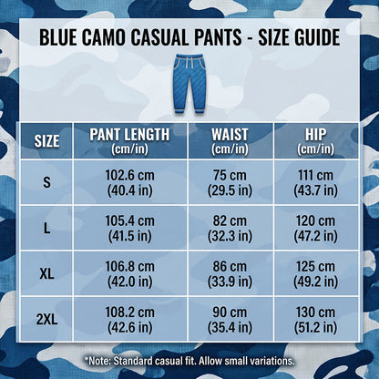 👖 50 % DE RÉDUCTION POUR UNE DURÉE LIMITÉE ! 😎  Pantalon décontracté camouflage – Taille élastiquée, poches cargo, bas évasés 🪂