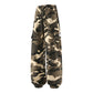 👖 50 % DE RÉDUCTION POUR UNE DURÉE LIMITÉE ! 😎  Pantalon décontracté camouflage – Taille élastiquée, poches cargo, bas évasés 🪂
