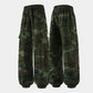 👖 50 % DE RÉDUCTION POUR UNE DURÉE LIMITÉE ! 😎  Pantalon décontracté camouflage – Taille élastiquée, poches cargo, bas évasés 🪂