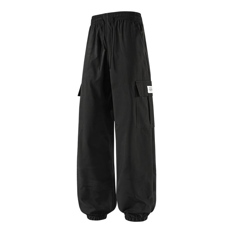 👖 50 % DE RÉDUCTION POUR UNE DURÉE LIMITÉE ! 😎  Pantalon décontracté camouflage – Taille élastiquée, poches cargo, bas évasés 🪂