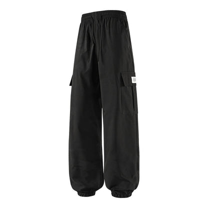 👖 50 % DE RÉDUCTION POUR UNE DURÉE LIMITÉE ! 😎  Pantalon décontracté camouflage – Taille élastiquée, poches cargo, bas évasés 🪂