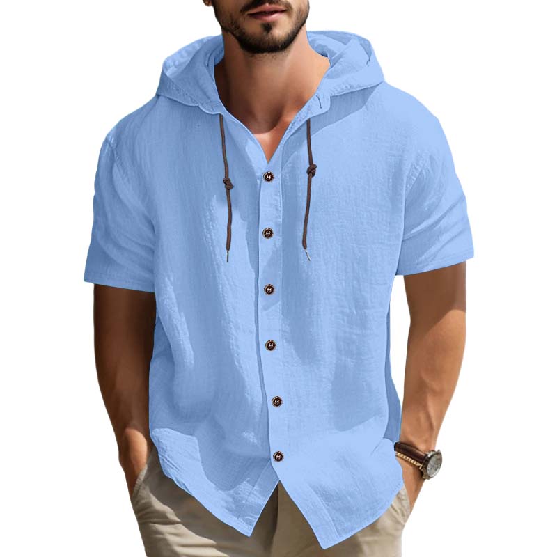 👕Hoodie Homme Été ✅ Lin Respirant | Style Décontracté & Chic 🏖️ -50% 🔥