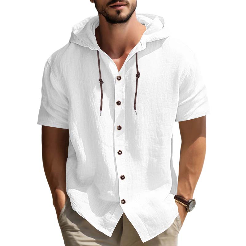 👕Hoodie Homme Été ✅ Lin Respirant | Style Décontracté & Chic 🏖️ -50% 🔥