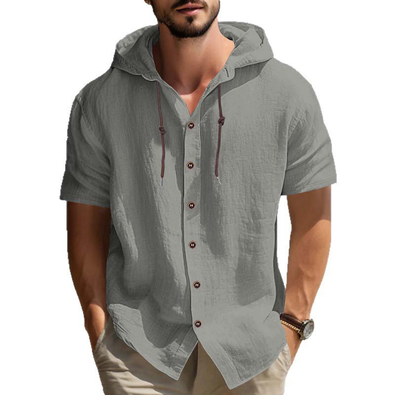 👕Hoodie Homme Été ✅ Lin Respirant | Style Décontracté & Chic 🏖️ -50% 🔥