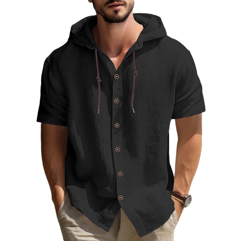 👕Hoodie Homme Été ✅ Lin Respirant | Style Décontracté & Chic 🏖️ -50% 🔥
