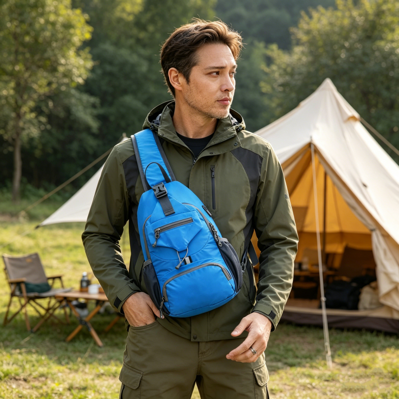 🎒 PROMO LIMITÉE 50% DE RÉDUCTION ! ⚡ Sac à Bandoulière Homme – Tissu Oxford, Multi-Poches, Respirant 🌦️