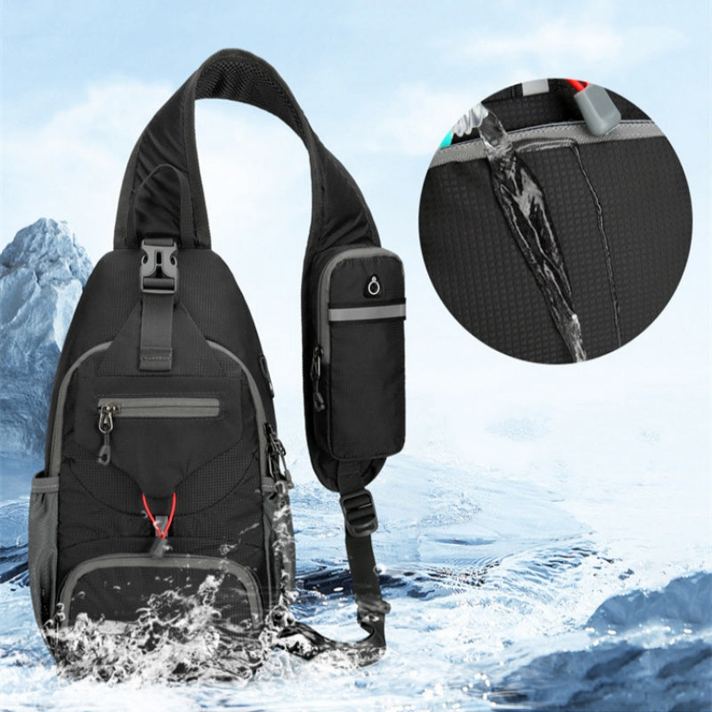 🎒 PROMO LIMITÉE 50% DE RÉDUCTION ! ⚡ Sac à Bandoulière Homme – Tissu Oxford, Multi-Poches, Respirant 🌦️