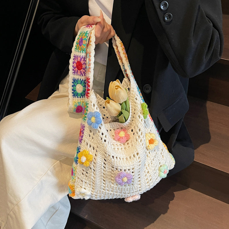 🎋 -50% SUR CE SAC ! Crochet Tressé à la Main – Léger, Pliable & Parfait pour l'Été 🧺☀️ 【Offre Exceptionnelle】