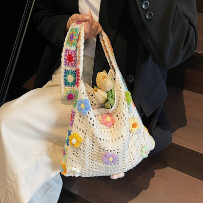 🎋 -50% SUR CE SAC ! Crochet Tressé à la Main – Léger, Pliable & Parfait pour l'Été 🧺☀️ 【Offre Exceptionnelle】