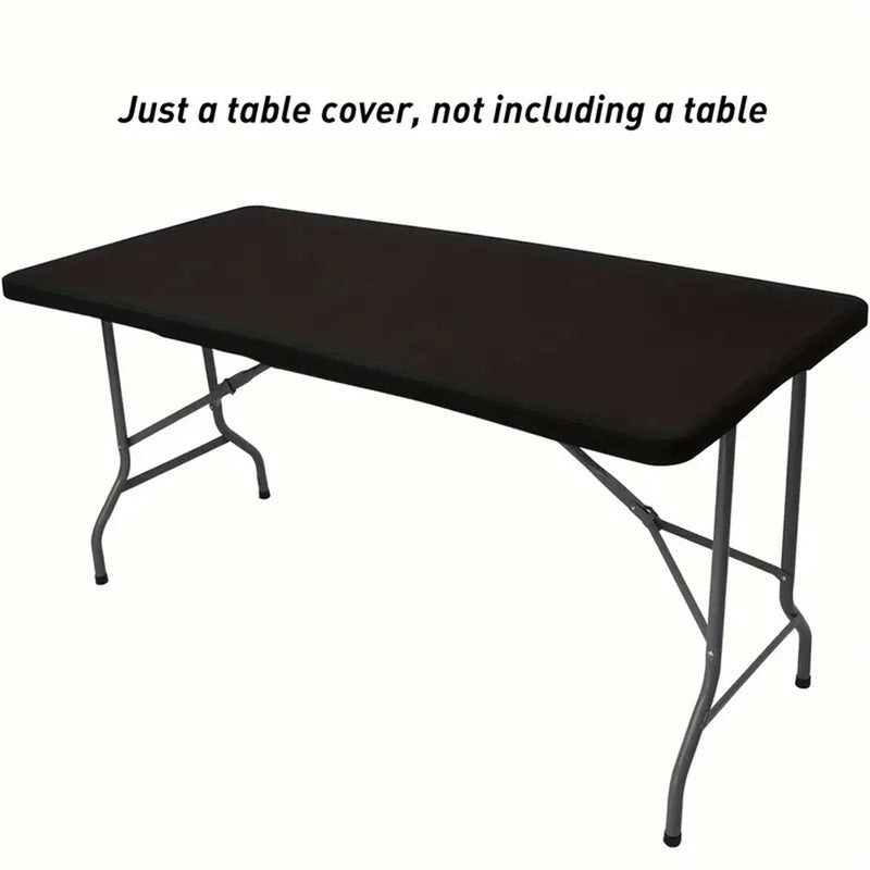 🧶✨ Housse de Table Élastique Spandex – Rectangulaire & Carrée Universelle 📏