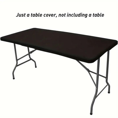 🧶✨ Housse de Table Élastique Spandex – Rectangulaire & Carrée Universelle 📏